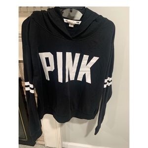 PINK large black hoodie